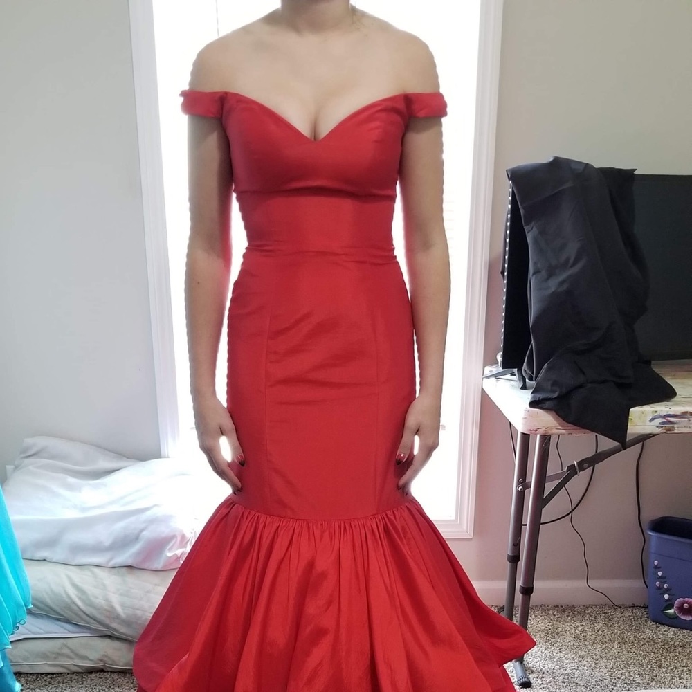 Red mermaid